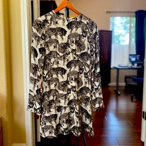 Animal-print H&M spring dress